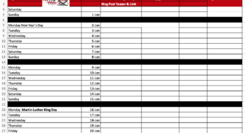 The Best 2023 Content Marketing Calendar Template