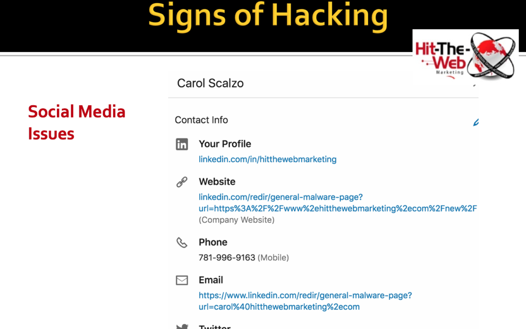 13 Signs Your website has been hacked