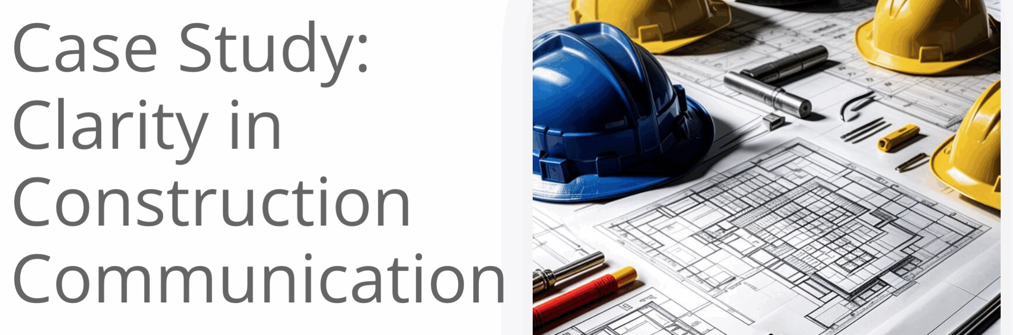 Case Study. Clarity in Construction Communication