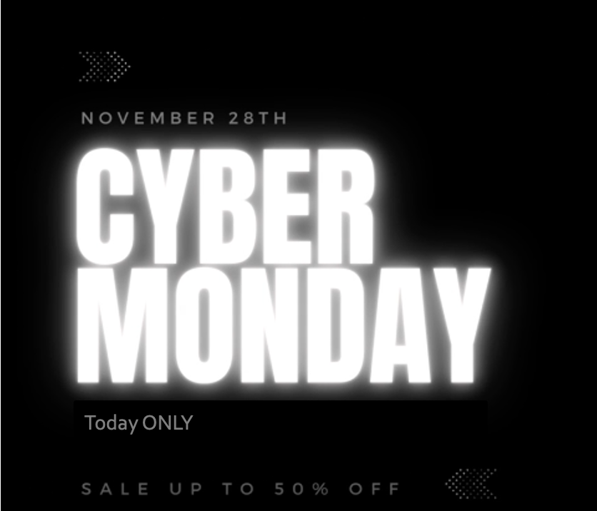 Cyber Monday Sale Today ONLY at Hit-the-Web Marketing