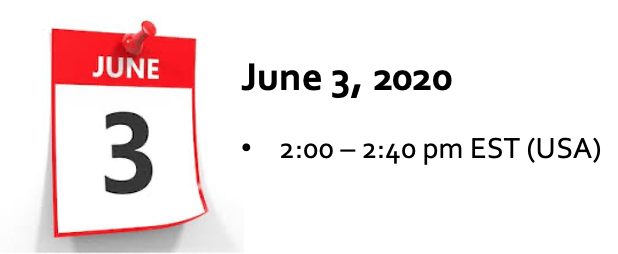 Jun 3, 2020 WEBSITE SECURITY Live Webinar June 3, 2020 2pm