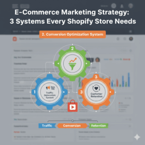 E-Commerce Marketing Strategy: 3 Systems Every Shopify Store Needs
