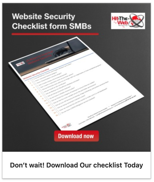 Download our Free Website Security Checklist